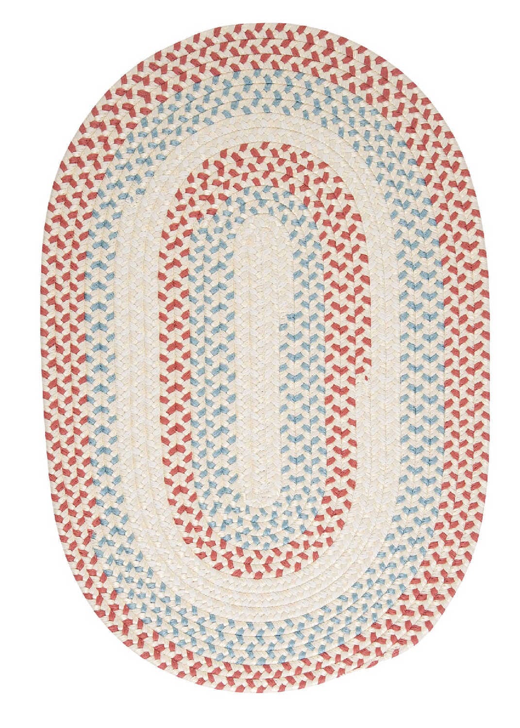 Colonial Mills Carousel Ou09 Sweetpea / Blue / Neutral Area Rug