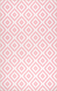 AreaRugs.com Wavaj Nwa1196C Pink Area Rug