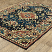 Oriental Weavers Sphinx Ankara 1803B Blue/ Red Area Rug