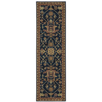 Oriental Weavers Sphinx Ankara 531B5 Blue/ Red Area Rug