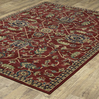 Oriental Weavers Sphinx Ankara 531R5 Red/ Blue Area Rug