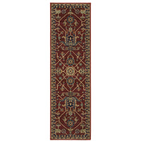 Oriental Weavers Sphinx Ankara 531R5 Red/ Blue Area Rug