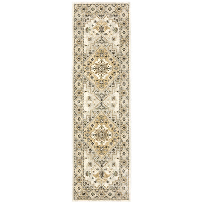 Oriental Weavers Sphinx Florence 4332X Beige/ Grey Area Rug