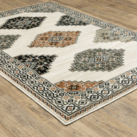 Oriental Weavers Sphinx Georgia 640A0 Ivory/ Multi Area Rug