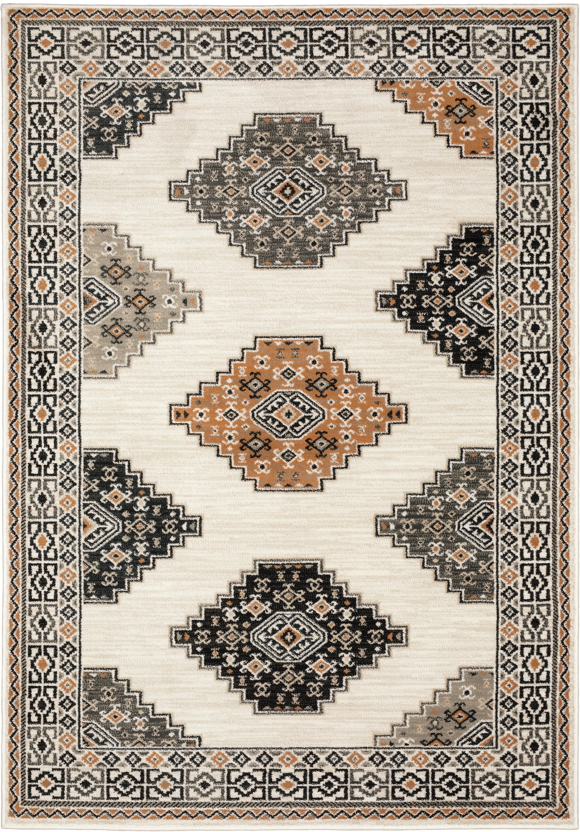 Oriental Weavers Sphinx Georgia 640A0 Ivory/ Multi Area Rug