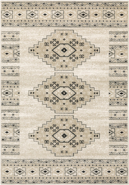 Oriental Weavers Sphinx Georgia 643A0 Ivory/ Grey Area Rug