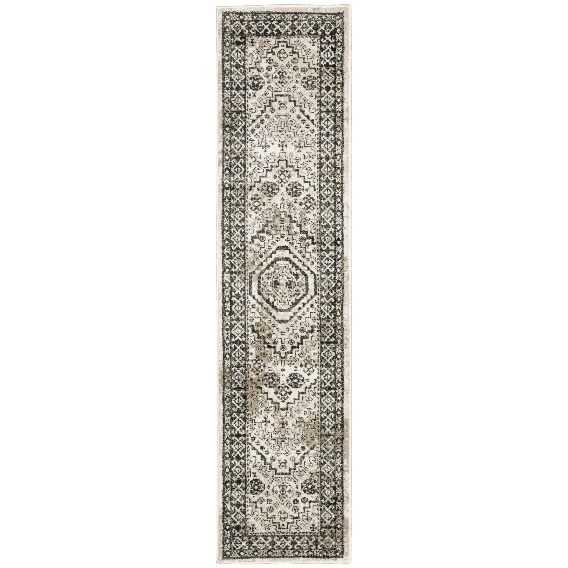 Oriental Weavers Sphinx Georgia 659C0 Ivory/ Grey Area Rug