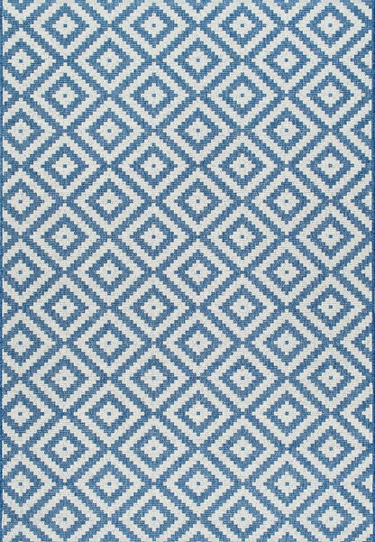 AreaRugs.com Nakra Fdhr46T Blue Geometric Area Rug