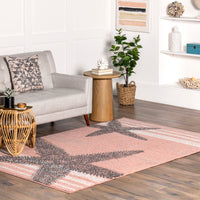 Nuloom Thomas Paul Starfish And Nth1560D Pink Area Rug