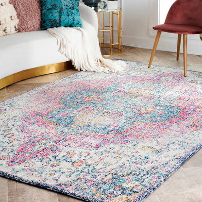 Nuloom Maryetta Boho Nma3207B Red Area Rug