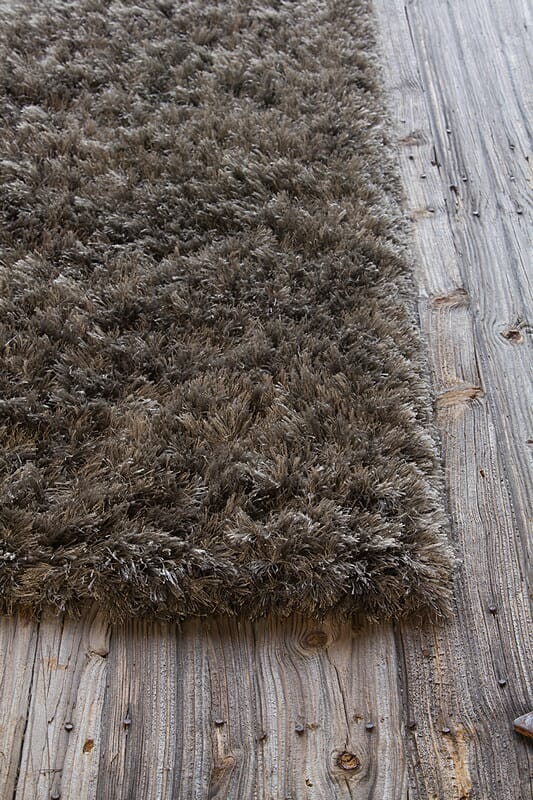 Chandra Oyster oys23602 Black Shag Area Rug