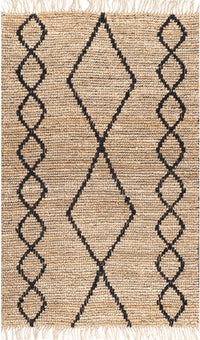 Nuloom Coastal Twist Nco1942A Natural Area Rug