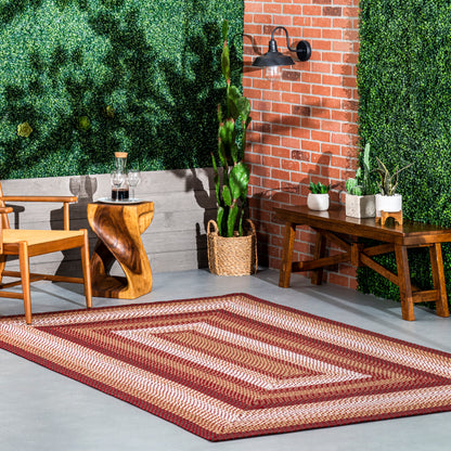 Nuloom Gwyneth Borders Ngw2003F Rust Area Rug