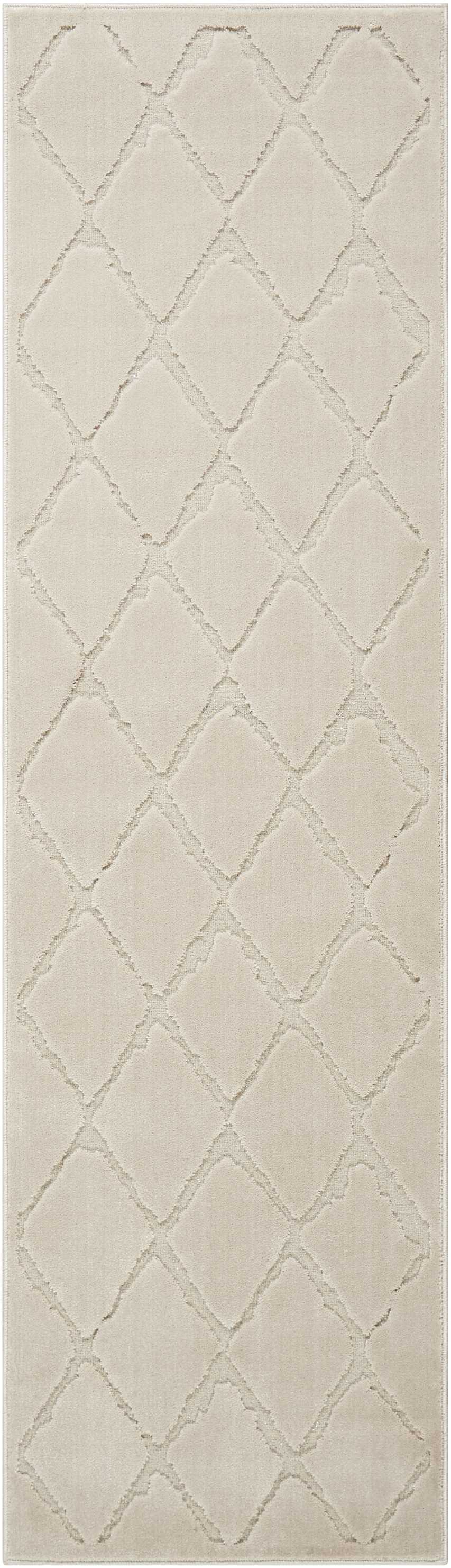 Nourison Michael Amini Gleam Ma601 Ivory Area Rug