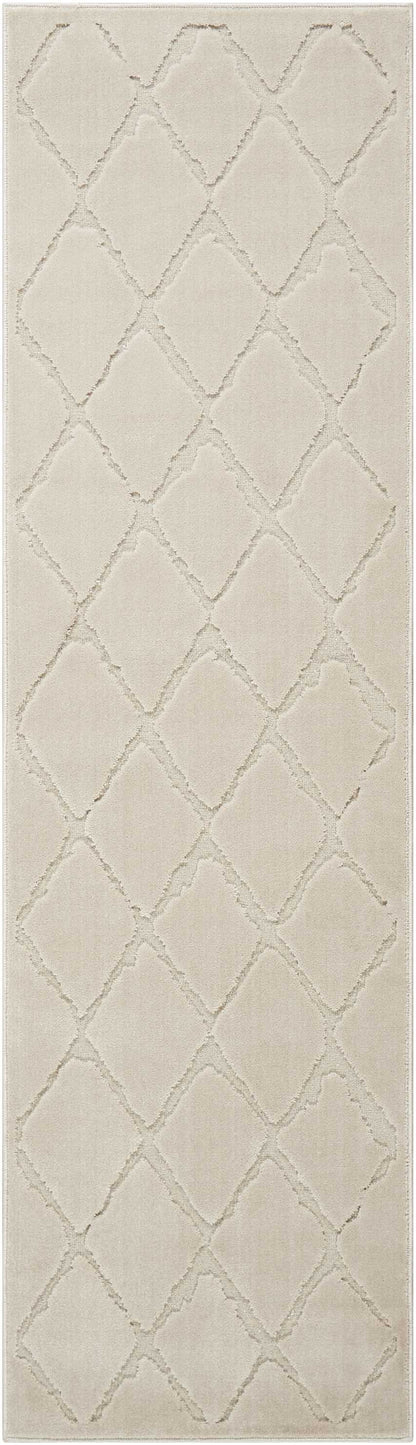 Nourison Michael Amini Gleam Ma601 Ivory Area Rug