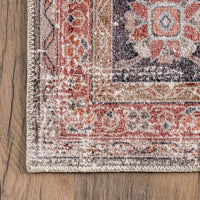 AreaRugs.com Wavaj Nwa1085A Red Area Rug