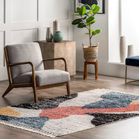 Nuloom Emilia Nem2179A Blue Area Rug