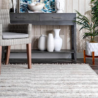 Nuloom Yaretzi Nya1956A Gray Area Rug