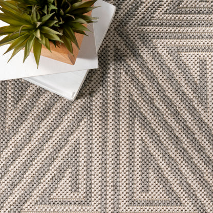 Nuloom Harvey Trellis Nha1777C Gray Area Rug