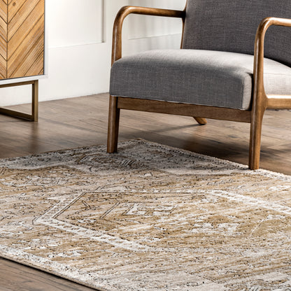 Nuloom Rachael Bordered Nra3263A Beige Area Rug