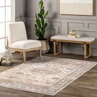 AreaRugs.com Wavaj Nwa1022A Ivory Area Rug