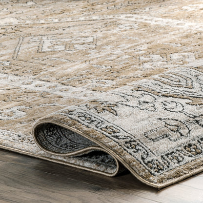 Nuloom Rachael Bordered Nra3263A Beige Area Rug