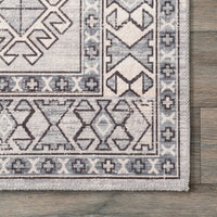 AreaRugs.com Wavaj Nwa1040B Gray Area Rug