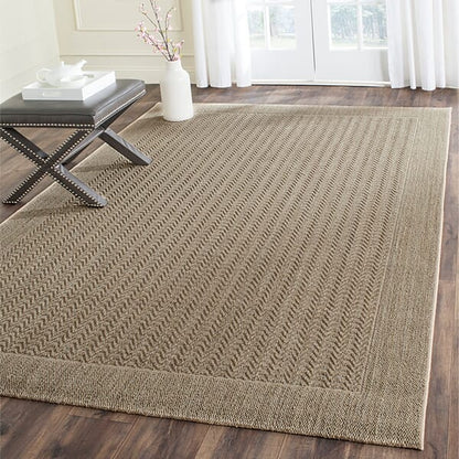 Safavieh Palm Beach Pab321A Desert Sand Solid Color Area Rug