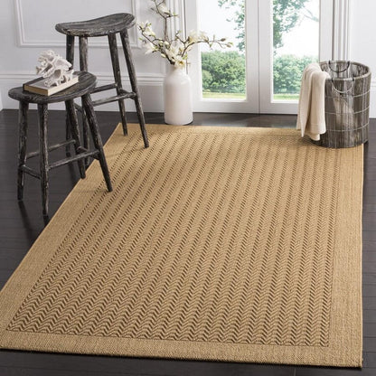 Safavieh Palm Beach Pab321M Maize Natural Fiber Area Rug