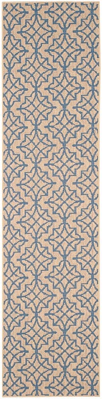 Safavieh Palm Beach Pab513A Natural / Black Geometric Area Rug