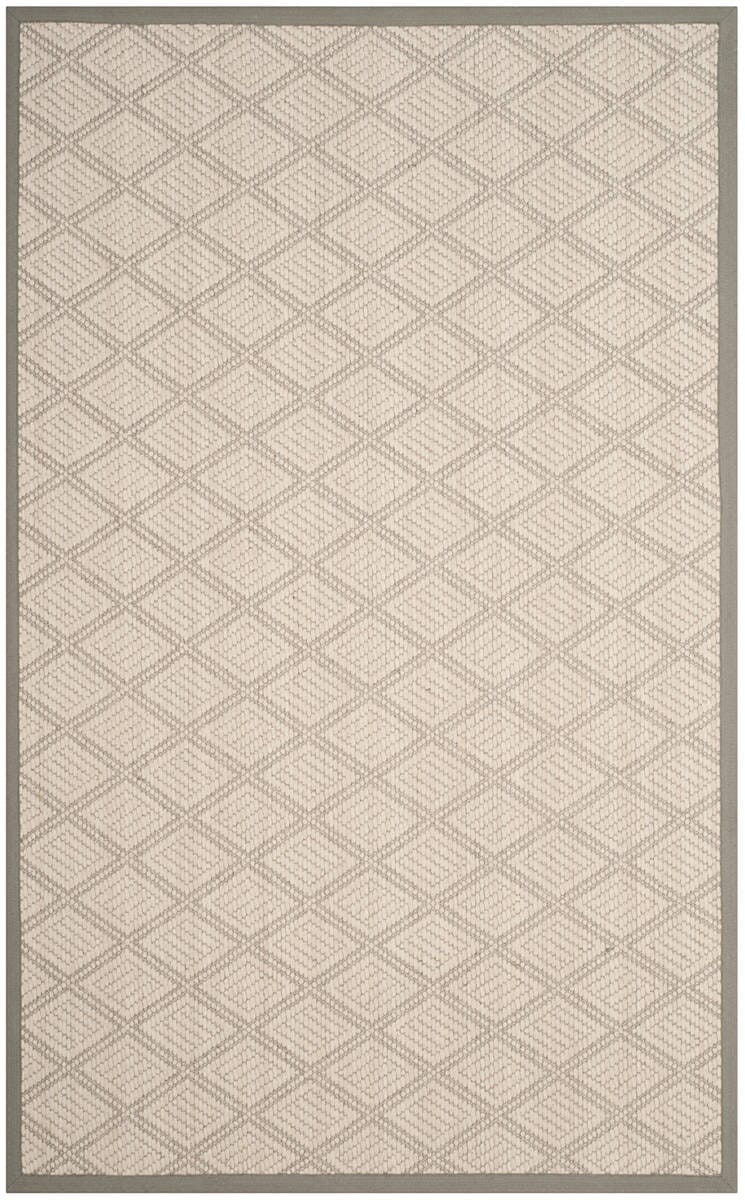 Safavieh Palm Beach Pab602B Cream / Grey Geometric Area Rug