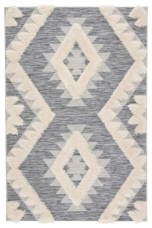 Jaipur Parades Makaya Pad02 Gray Moroccan Area Rug