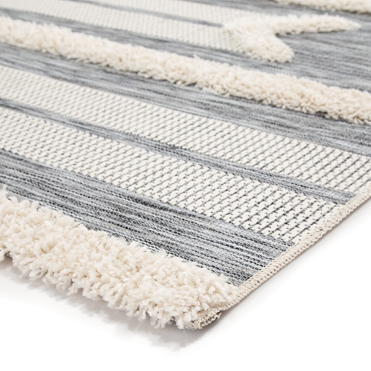 Jaipur Parades Hanai Pad03 Gray Moroccan Area Rug