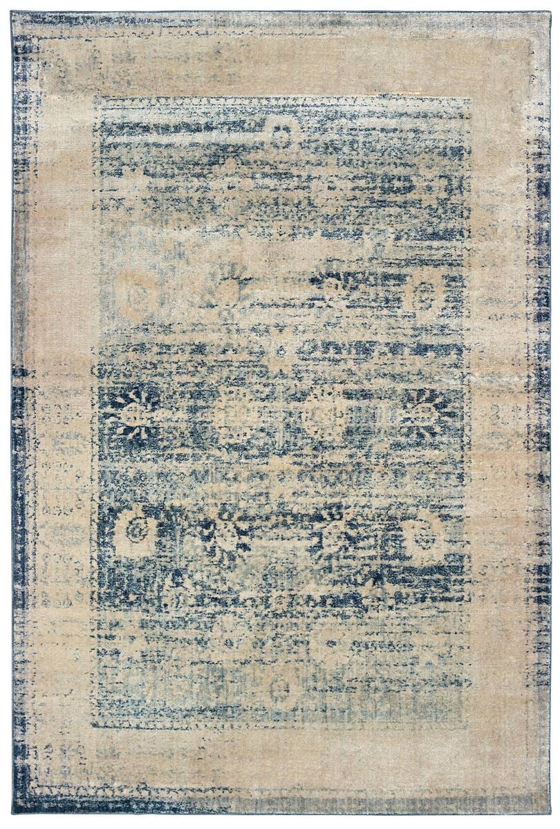 Oriental Weavers Sphinx Pandora 1444H Ivory / Blue Vintage / Distressed Area Rug