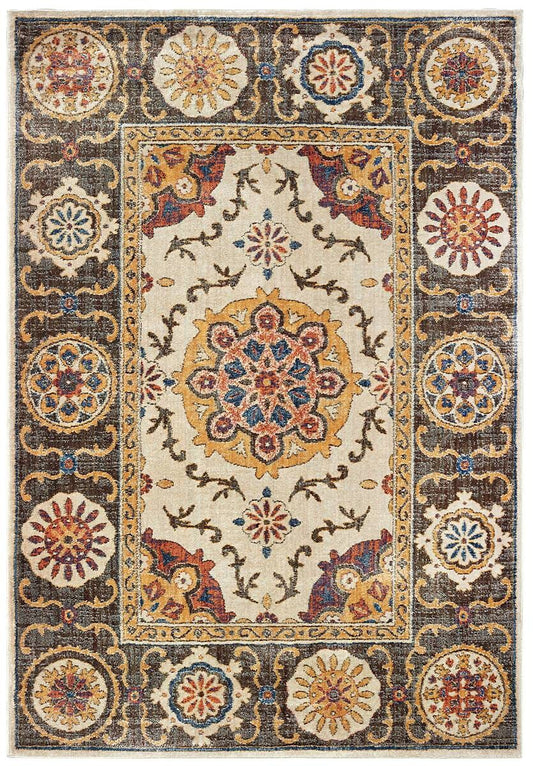 Oriental Weavers Sphinx Pandora 4929X Ivory / Brown Area Rug