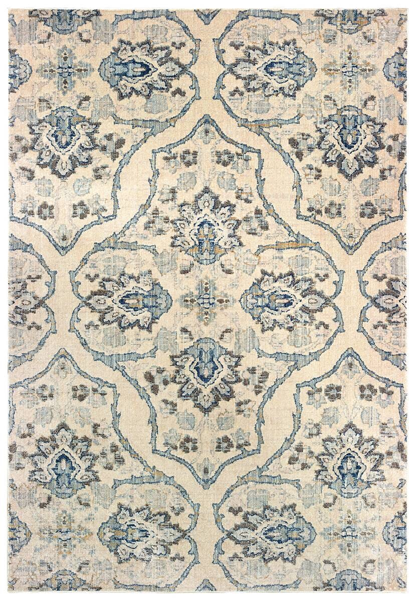 Oriental Weavers Sphinx Pandora 5502W Ivory / Blue Area Rug