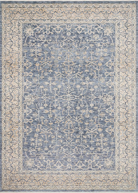 Loloi Pandora Pan-04 Dark Blue / Ivory Vintage / Distressed Area Rug