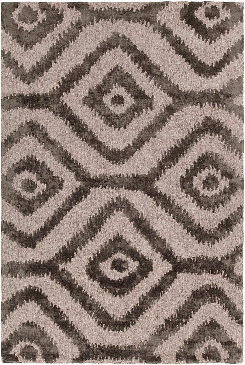 Chandra Paola Pao41401 Natural / Grey Geometric Area Rug