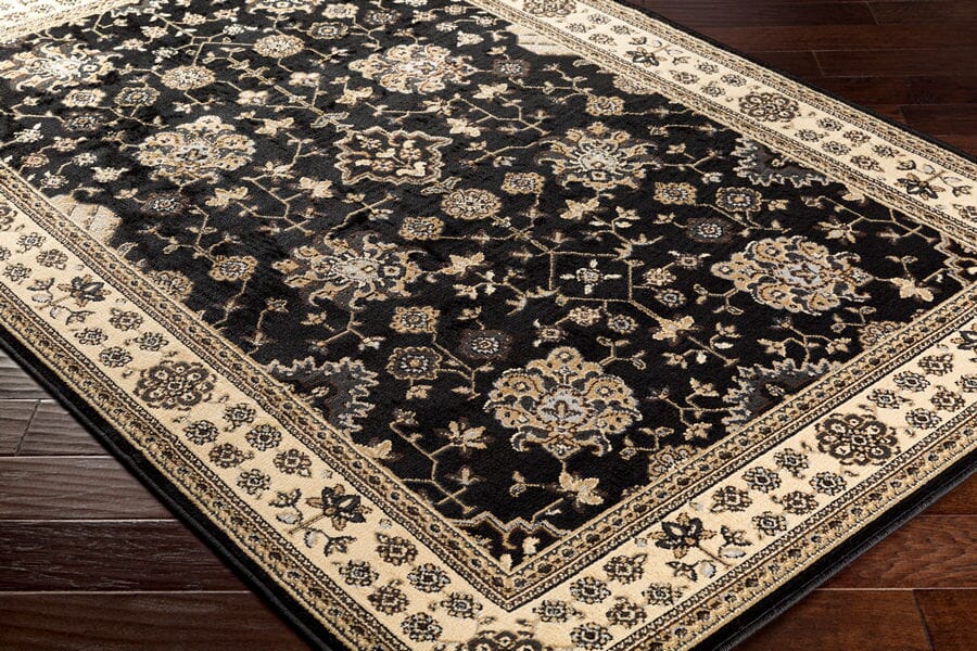 Surya Paramount Par-1070 Black, Beige, Dark Brown, Pale Blue Area Rug