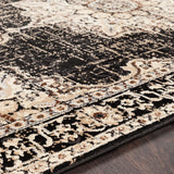 Surya Paramount Par-1089 Black, Charcoal, Khaki, Medium Gray Rugs.