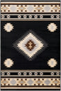 Surya Paramount Par-1095 Black, Charcoal, Medium Gray Rugs.