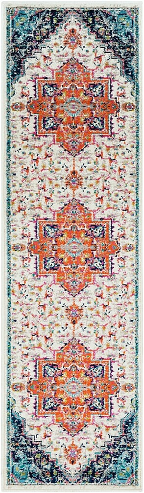 Surya Paramount Par-1108 Bright Orange, Dark Blue, Fuschia Area Rug