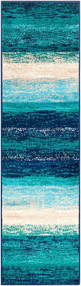 Surya Paramount Par-1109 Teal, Aqua, Dark Blue, Light Gray Rugs.