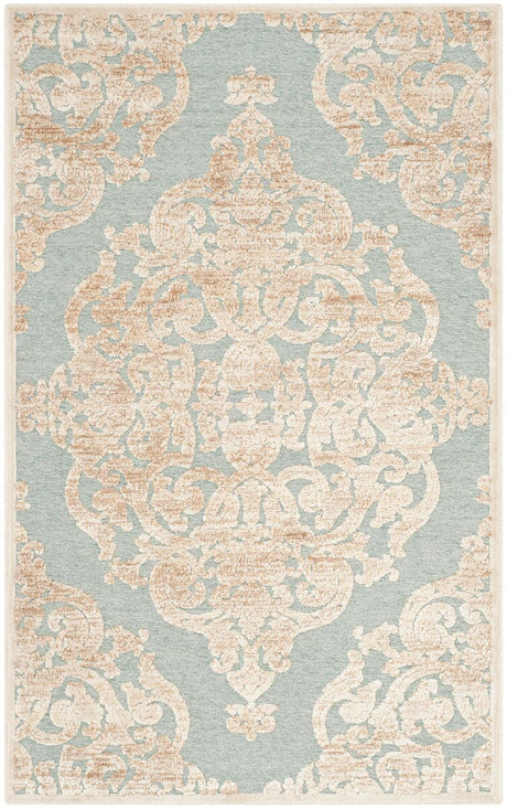 Safavieh Paradise Par348-3470 Stone / Aqua Rugs.