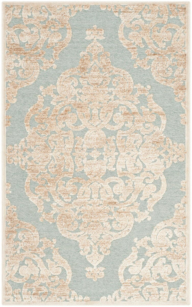 Safavieh Paradise Par348-3470 Stone / Aqua Rugs.