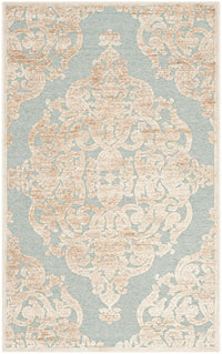 Safavieh Paradise Par348-3470 Stone / Aqua Area Rug