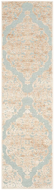 Safavieh Paradise Par348-3470 Stone / Aqua Area Rug