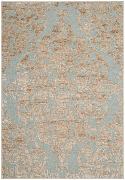 Safavieh Paradise Par348-3470 Stone / Aqua Area Rug