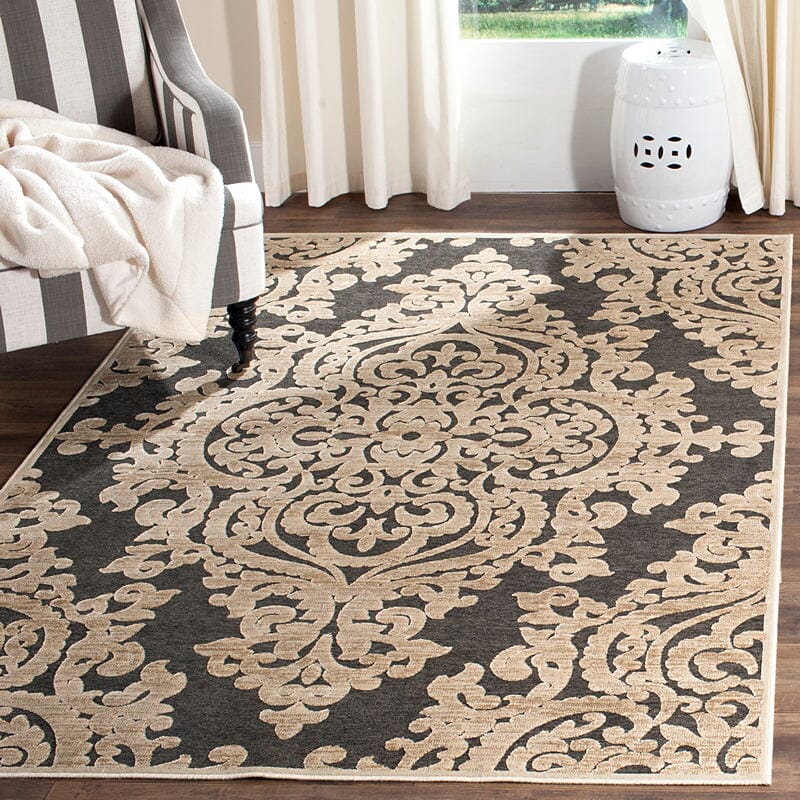 Safavieh Paradise Par390-3430 Stone / Anthracite Rugs.
