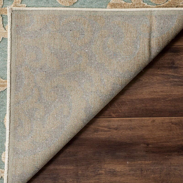 Safavieh Paradise Par390-3470 Stone / Aqua Rugs.